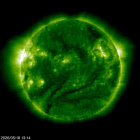 SOHO EIT 195 image of the sun